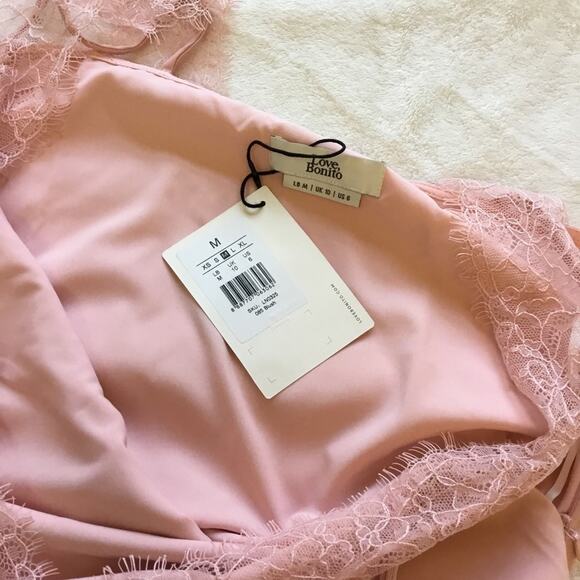 Love Bonito Pink Amara Lace Trim Camisole - Picture 12 of 15